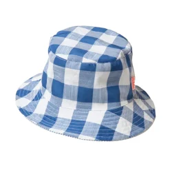 Rockahula Kids Sun Hat | Retro Checked | Blue
