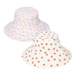 Rockahula Kids Sun Hat | Reversible | Strawberry