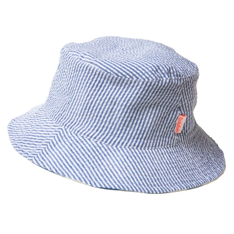 Rockahula Kids Sun Hat | Retro Checked | Blue