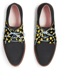 Rogue Matilda | Women's Black Jack Brogue | Black Suede