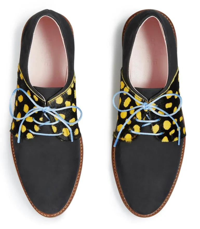 Rogue Matilda | Women's Black Jack Brogue | Black Suede