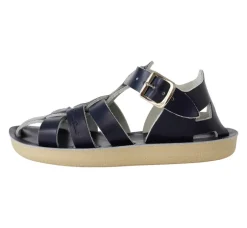 Salt-Water Sun-San | Kids Fisherman Sandals | Navy