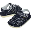 Salt-Water Sun-San | Kids Sailor Sandals | Navy