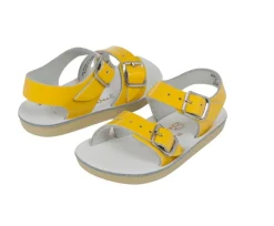 Salt-Water Sun-San | Kids Sea Wee Sandals | Shiny Yellow