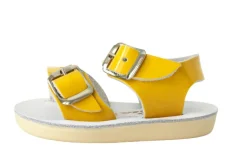 Salt-Water Sun-San | Kids Sea Wee Sandals | Shiny Yellow