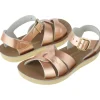 Salt-Water Sun-San | Kids Swimmer Sandals | Rose Gold