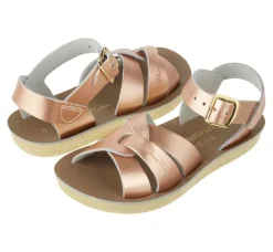 Salt-Water Sun-San | Kids Swimmer Sandals | Rose Gold