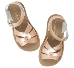 Salt-Water Sun-San | Kids Swimmer Sandals | Rose Gold