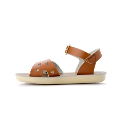 Salt-Water Sun-San | Kids Sweetheart Sandals | Tan