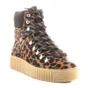 Shoe The Bear | Agda Lace up Boots | Chestnut Leopard