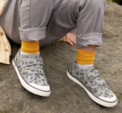 Start-Rite Canvas Shoes | Cosmic | Grey