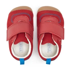 Start-Rite Cruiser Shoes | Shuffle | Nubuck Leather Red