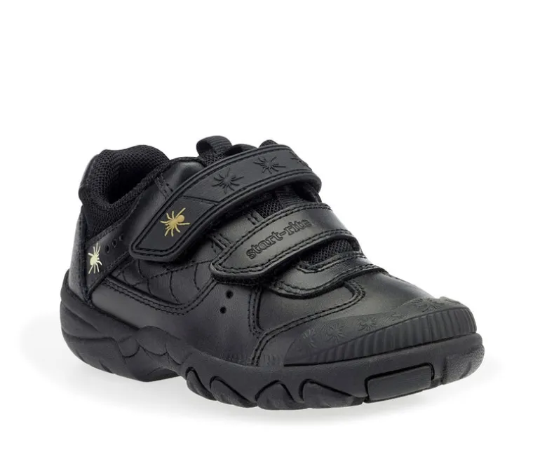 Start-Rite School Shoes | Tarantula Velcro | Black