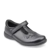 Start-Rite School Shoes | T-Bar Star Jump | Black Leather