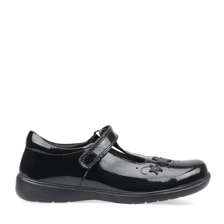 Start-Rite School ShoeS | T-Bar | Star Jump | Black Patent