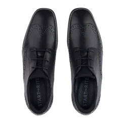 Start-Rite Tailor Lace Up School Shoes | Black