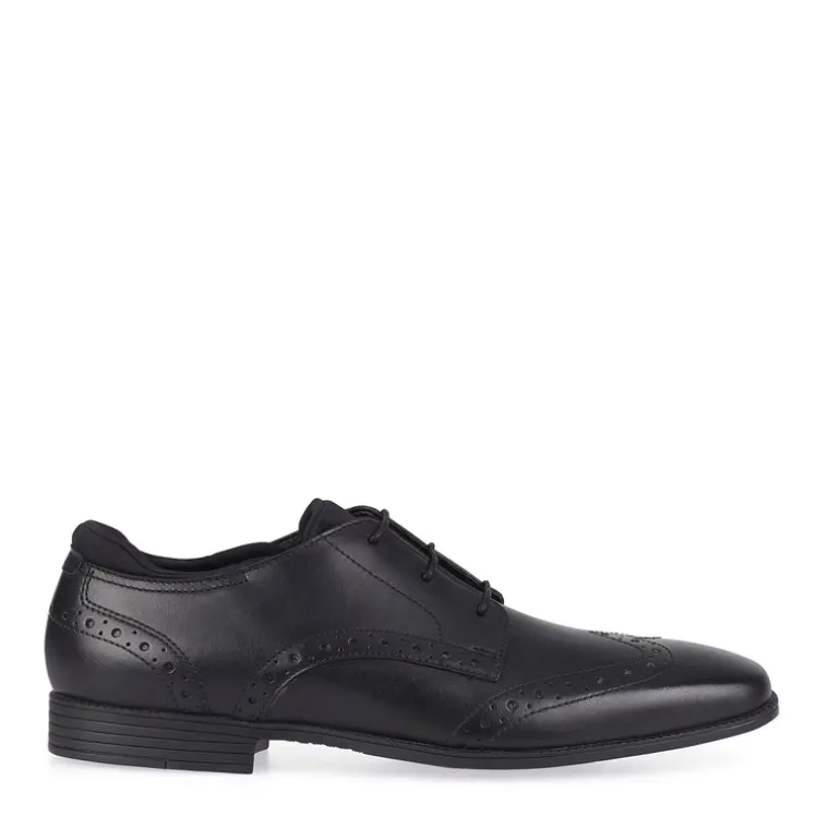 Start-Rite Tailor Lace Up School Shoes | Black