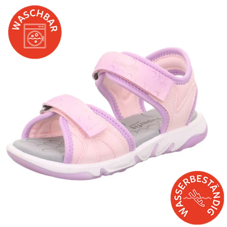 Superfit Sandals | Pebbles | Rosa & Lila