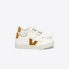 Veja Kids Trainers | Esplar Velcro | White & Camel