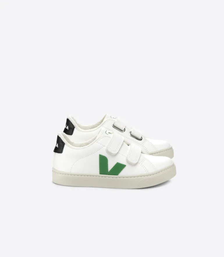 Veja Kids Trainers | Esplar velcro Fured | Emeraude
