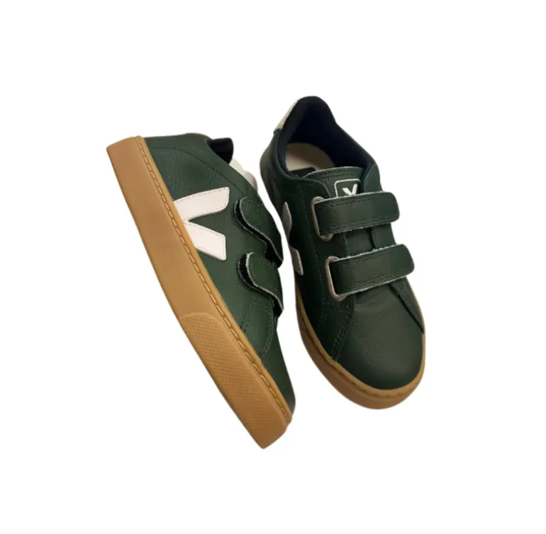 Veja Kids Trainers | Esplar Velcro | Cyprus White