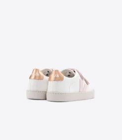 Veja Kids Trainers | Esplar Velcro | White Petale Venus