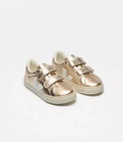 Veja Kids Trainers | Small Esplar Platine | Gold
