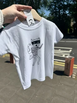 Wexbaby Kids T-Shirts | El Chato White