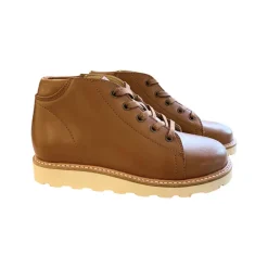 Young Soles Hugo | Lace Up Boot | Cognac