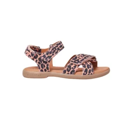 Zig and Star Sandals | Junior Rae | Pink Animal